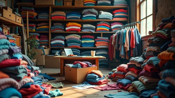 Achat en gros de t-shirts vintage pour revendeurs gagnants