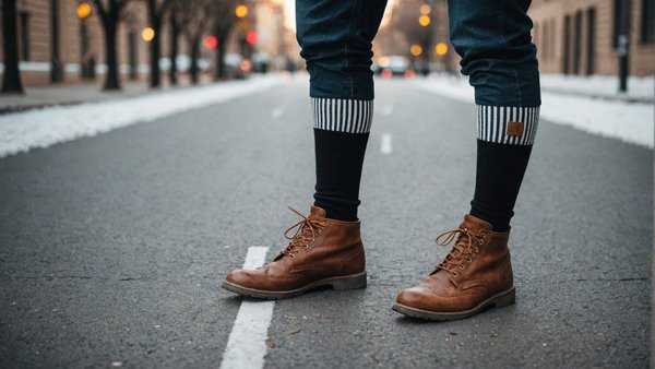 Chaussettes haute : parfaites pour un hiver chaud et stylé